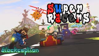 Thumbnail of the Minecraft Bedrock Marketplace product Super Racers! created by Blockception.