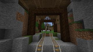 Screenshot of the Minecraft Bedrock Marketplace product The Crater created by Blockception.