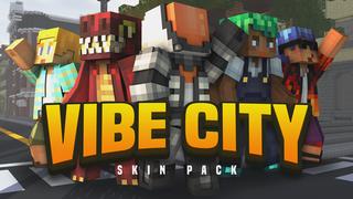 Thumbnail of the Minecraft Bedrock Marketplace product Vibe City Skin Pack created by Blockception.