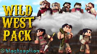 Thumbnail of the Minecraft Bedrock Marketplace product Wild West Skin Pack created by Blockception.