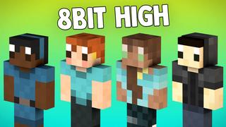 Thumbnail of the Minecraft Bedrock Marketplace product 8Bit High created by BLOCKLAB Studios.