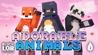 Thumbnail of the Minecraft Bedrock Marketplace product Adorable Animals created by BLOCKLAB Studios.