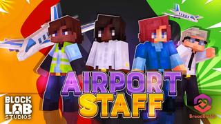 Thumbnail of the Minecraft Bedrock Marketplace product Airport Staff created by BLOCKLAB Studios.