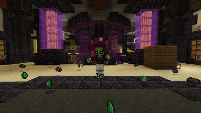 Screenshot of the Minecraft Bedrock Marketplace product Alien Secret Base created by BLOCKLAB Studios.
