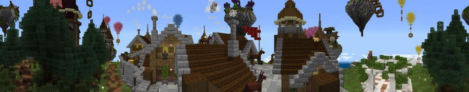 Panorama of the Minecraft Bedrock Marketplace product All Mobs Fly created by BLOCKLAB Studios.