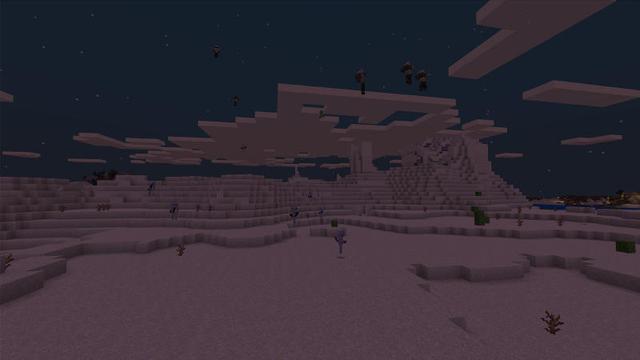 Screenshot of the Minecraft Bedrock Marketplace product All Mobs Fly created by BLOCKLAB Studios.