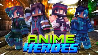 Thumbnail of the Minecraft Bedrock Marketplace product Anime Heroes created by BLOCKLAB Studios.