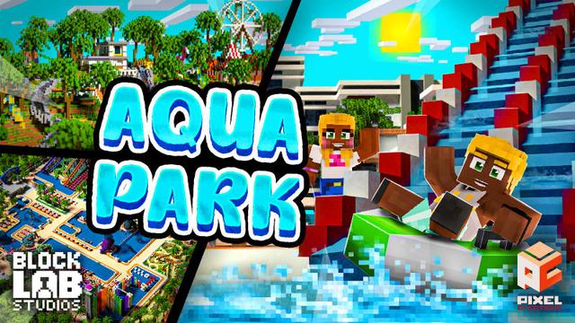 Thumbnail of the Minecraft Bedrock Marketplace product Aqua Park created by BLOCKLAB Studios.