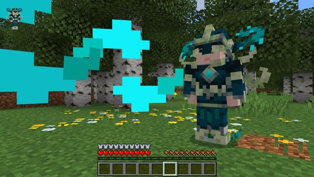 Screenshot of the Minecraft Bedrock Marketplace product Armor Expansion created by BLOCKLAB Studios.