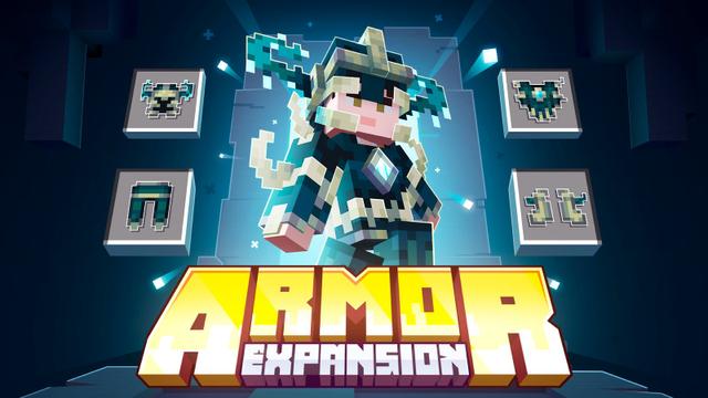 Thumbnail of the Minecraft Bedrock Marketplace product Armor Expansion created by BLOCKLAB Studios.
