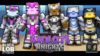 Thumbnail of the Minecraft Bedrock Marketplace product Axolotl Knights created by BLOCKLAB Studios.