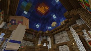 Screenshot of the Minecraft Bedrock Marketplace product Azure City created by BLOCKLAB Studios.