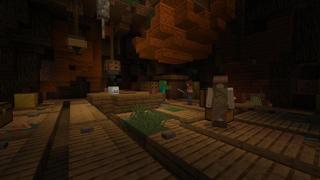 Screenshot of the Minecraft Bedrock Marketplace product Balloon Isle created by BLOCKLAB Studios.