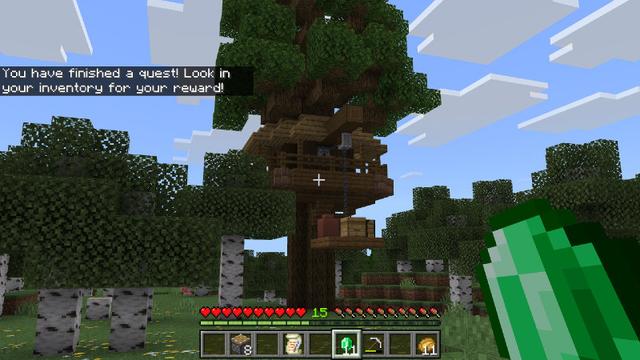 Screenshot of the Minecraft Bedrock Marketplace product Basic Structure Generation created by BLOCKLAB Studios.