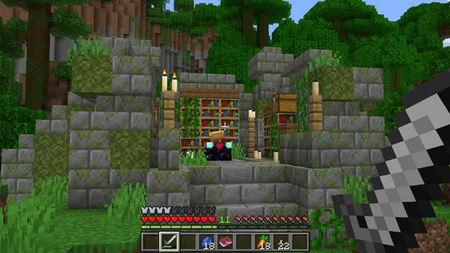 Screenshot of the Minecraft Bedrock Marketplace product Basic Structure Generation created by BLOCKLAB Studios.