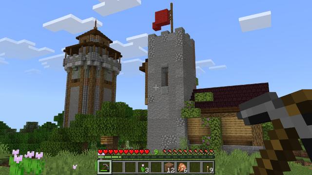 Screenshot of the Minecraft Bedrock Marketplace product Basic Structure Generation created by BLOCKLAB Studios.