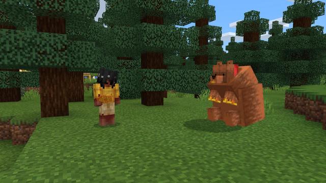 Screenshot of the Minecraft Bedrock Marketplace product Bears created by BLOCKLAB Studios.
