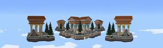 Panorama of the Minecraft Bedrock Marketplace product Bedwars Classic created by BLOCKLAB Studios.