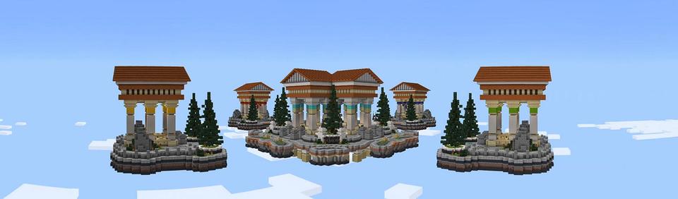 Panorama of the Minecraft Bedrock Marketplace product Bedwars Classic created by BLOCKLAB Studios.