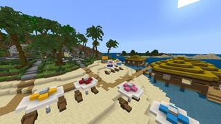 Screenshot of the Minecraft Bedrock Marketplace product Billionaire Resort created by BLOCKLAB Studios.