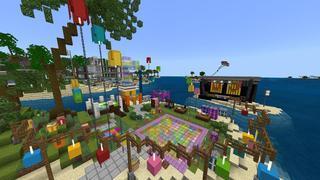 Screenshot of the Minecraft Bedrock Marketplace product Billionaire Resort created by BLOCKLAB Studios.