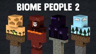 Thumbnail of the Minecraft Bedrock Marketplace product Biome People 2 created by BLOCKLAB Studios.
