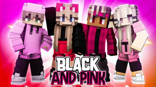 Thumbnail of the Minecraft Bedrock Marketplace product Black and Pink created by BLOCKLAB Studios.