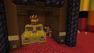Screenshot of the Minecraft Bedrock Marketplace product Blaze Mansion created by BLOCKLAB Studios.