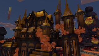 Screenshot of the Minecraft Bedrock Marketplace product Blaze Mansion created by BLOCKLAB Studios.