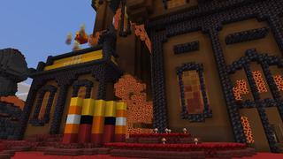 Screenshot of the Minecraft Bedrock Marketplace product Blaze Mansion created by BLOCKLAB Studios.