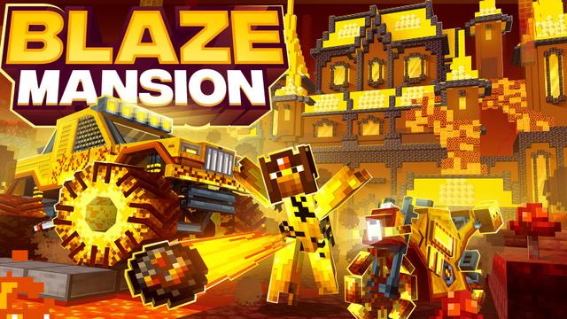 Thumbnail of the Minecraft Bedrock Marketplace product Blaze Mansion created by BLOCKLAB Studios.