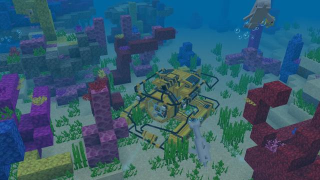 Screenshot of the Minecraft Bedrock Marketplace product Boats++ created by BLOCKLAB Studios.
