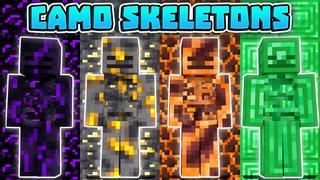 Thumbnail of the Minecraft Bedrock Marketplace product Camo Skeletons created by BLOCKLAB Studios.