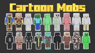 Thumbnail of the Minecraft Bedrock Marketplace product Cartoon Mobs created by BLOCKLAB Studios.