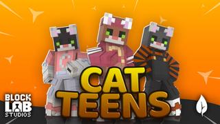 Thumbnail of the Minecraft Bedrock Marketplace product Cat Teens created by BLOCKLAB Studios.