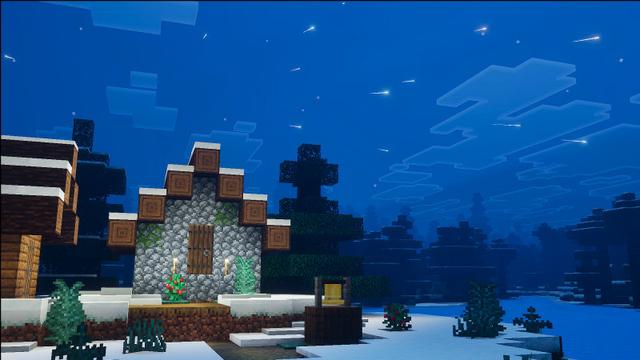 Screenshot of the Minecraft Bedrock Marketplace product Chroma Visuals created by BLOCKLAB Studios.