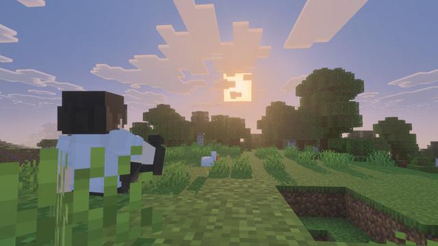 Screenshot of the Minecraft Bedrock Marketplace product Cinecam Add-On created by BLOCKLAB Studios.