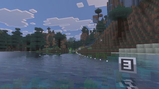 Screenshot of the Minecraft Bedrock Marketplace product Cinecam Add-On created by BLOCKLAB Studios.