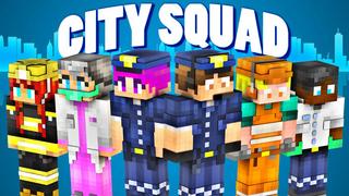 Thumbnail of the Minecraft Bedrock Marketplace product City Squad created by BLOCKLAB Studios.