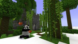 Screenshot of the Minecraft Bedrock Marketplace product Cloud Survival created by BLOCKLAB Studios.