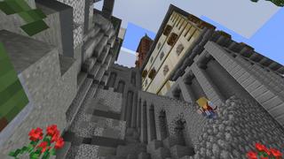 Screenshot of the Minecraft Bedrock Marketplace product Cozy Cliffhouse created by BLOCKLAB Studios.