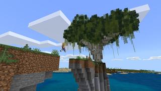 Screenshot of the Minecraft Bedrock Marketplace product Cozy Cliffhouse created by BLOCKLAB Studios.