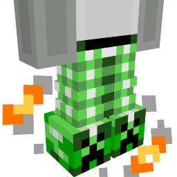 Thumbnail of the Minecraft Bedrock Marketplace product Creeper Pajama Bottoms created by BLOCKLAB Studios.