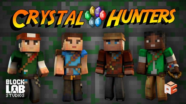 Thumbnail of the Minecraft Bedrock Marketplace product Crystal Hunters created by BLOCKLAB Studios.