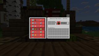 Screenshot of the Minecraft Bedrock Marketplace product Custom Diamonds created by BLOCKLAB Studios.