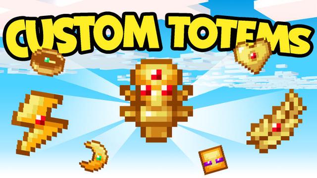 Thumbnail of the Minecraft Bedrock Marketplace product Tótems personalizados created by BLOCKLAB Studios.