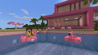 Screenshot of the Minecraft Bedrock Marketplace product Cute Dream House created by BLOCKLAB Studios.