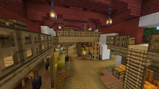 Screenshot of the Minecraft Bedrock Marketplace product Cute Farmland created by BLOCKLAB Studios.