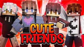 Thumbnail of the Minecraft Bedrock Marketplace product Cute Friends created by BLOCKLAB Studios.