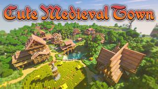 Thumbnail of the Minecraft Bedrock Marketplace product Cute Medieval Town created by BLOCKLAB Studios.